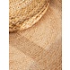 Jute vloerkleed - Looma Rond Naturel/Crème Jute vloerkleed - Looma Rond Naturel/Crème