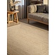 Laagpolig Jute Vloerkleed Sharmila - Naturel / Wit Laagpolig Jute Vloerkleed Sharmila - Naturel / Wit