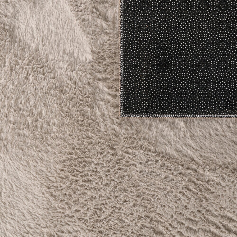Laagpolig fluffy vloerkleed - Amalfi Beige