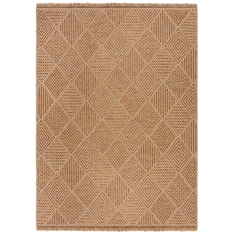 Binnen & Buitenkleed Nora Diamond - Naturel / Multi