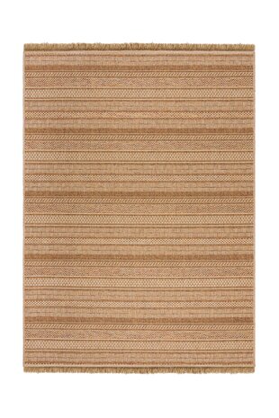 Binnen & Buitenkleed Farah Stripe - Naturel / Mutli