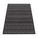 Binnen- en buitenkleed - Livotta Boho Antraciet Binnen- en buitenkleed - Livotta Boho Antraciet