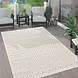 Binnen- en buitenkleed - Livotta Boho Crème Binnen- en buitenkleed - Livotta Boho Crème