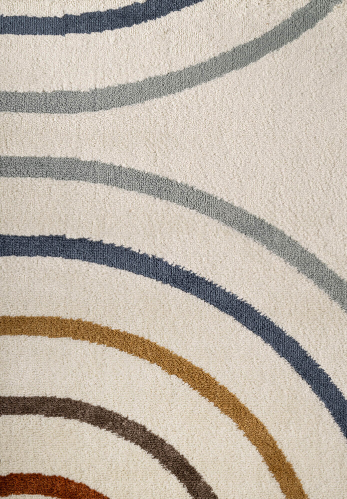 Kindervloerkleed - Adventures Japandi Crème/Kleurrijk Kindervloerkleed - Adventures Japandi Crème/Kleurrijk