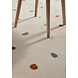 Kindervloerkleed - Funny Dots Crème/Kleurrijk Kindervloerkleed - Funny Dots Crème/Kleurrijk