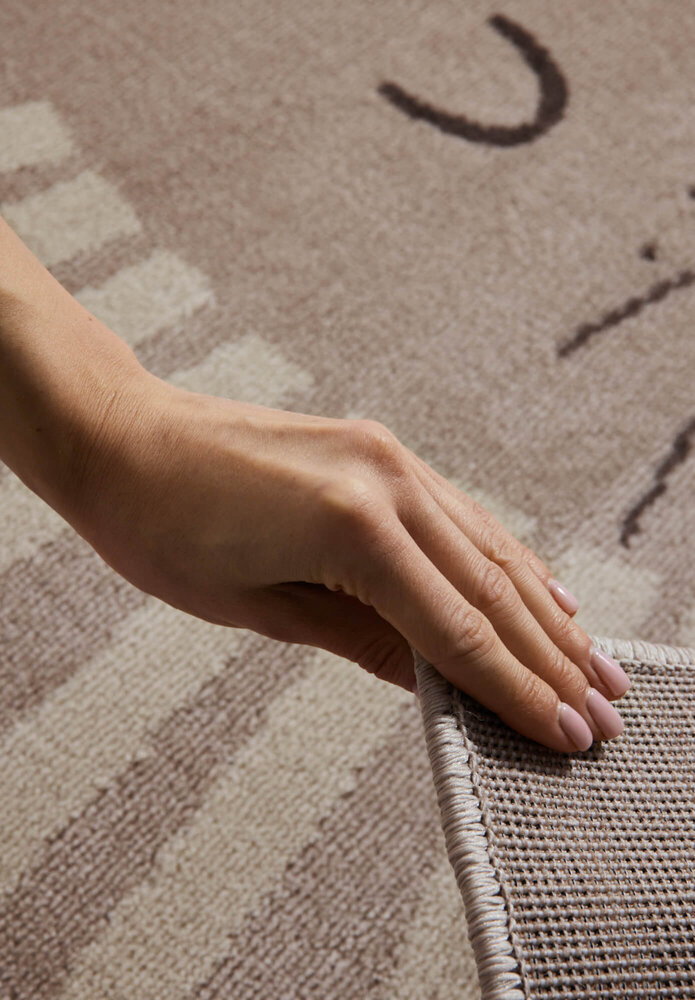 Kindervloerkleed - Happy Lion Beige/Crème Kindervloerkleed - Happy Lion Beige/Crème