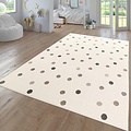 Kinderkamer Vloerkleed - Ninaro - Stippen - Beige