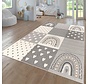 Kinderkamer Vloerkleed - Ninaro - Grijs