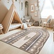 Kinderkamer Vloerkleed - Ninaro - Beige Kinderkamer Vloerkleed - Ninaro - Beige