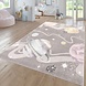 Kinderkamer Vloerkleed - Ninaro - Ruimte - Grijs Kinderkamer Vloerkleed - Ninaro - Ruimte - Grijs