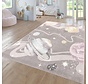 Kinderkamer Vloerkleed - Ninaro - Ruimte - Grijs