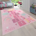 Kindervloerkleed - Binola - Prinses / Hinkelen - Roze