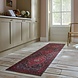 Laagpolig Loper Wasbaar - Medaillon - Rood 60x230cm Laagpolig Loper Wasbaar - Medaillon - Rood 60x230cm