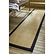 Laagpolig Loper Sisal Look - Zwart 60x230cm Laagpolig Loper Sisal Look - Zwart 60x230cm
