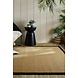 Laagpolig Vloerkleed Sisal Look - Zwart Laagpolig Vloerkleed Sisal Look - Zwart