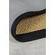 Laagpolig Vloerkleed Sisal Look - Zwart Laagpolig Vloerkleed Sisal Look - Zwart