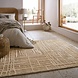 Laagpolig Vloerkleeed - Elliot Circular Knit - Beige Laagpolig Vloerkleeed - Elliot Circular Knit - Beige