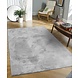 Wasbaar fluffy vloerkleed - Amalfi Grijs Wasbaar fluffy vloerkleed - Amalfi Grijs