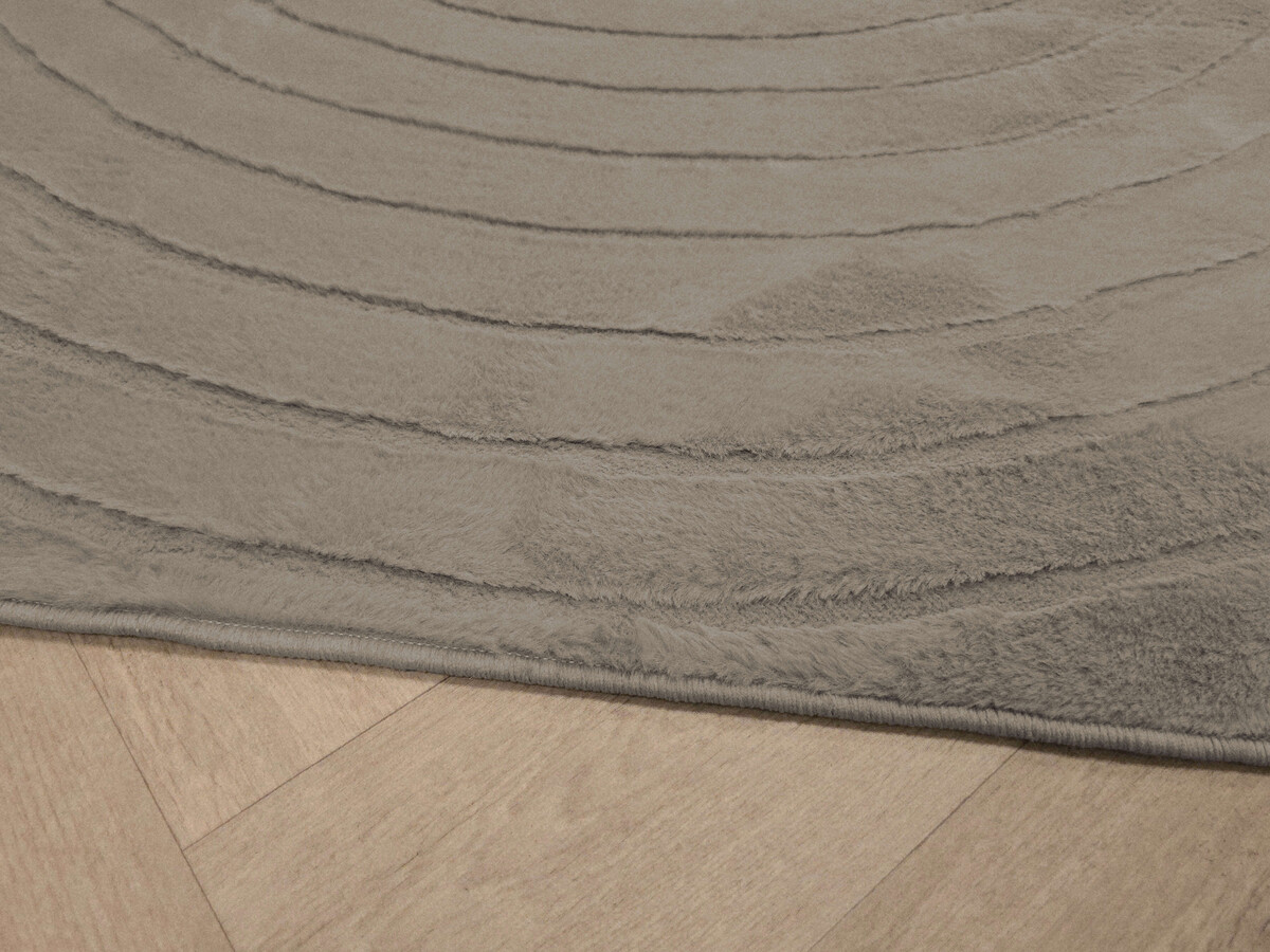 Japandi vloerkleed - Mystic Grooves Taupe