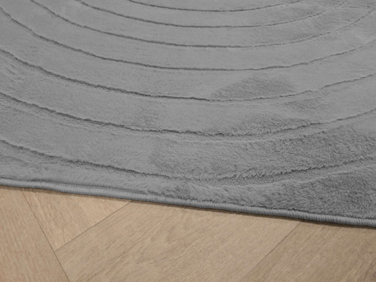 Japandi vloerkleed - Mystic Grooves Grijs