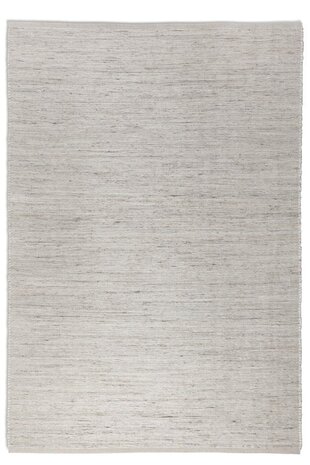 Jute Wol Katoen vloerkleed - Dhaka Naturel/Crème - 190 X 280 CM