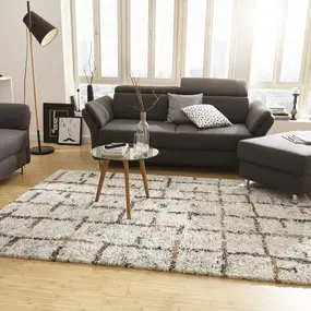 Hoogpolig vloerkleed - Nomadic Verlour Crème/Multi - 160 X 230 CM