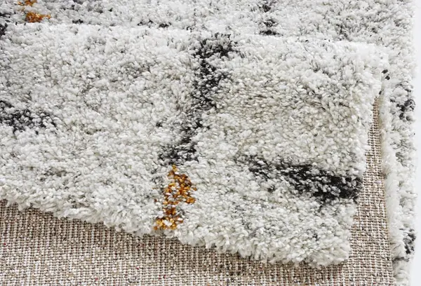 Hoogpolig vloerkleed - Nomadic Verlour Crème/Multi - 160 X 230 CM