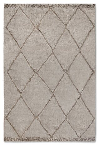 Elle Decoration - Gallery - Hoogpolig vloerkleed - Perrotin - Beige - 160 X 235 CM