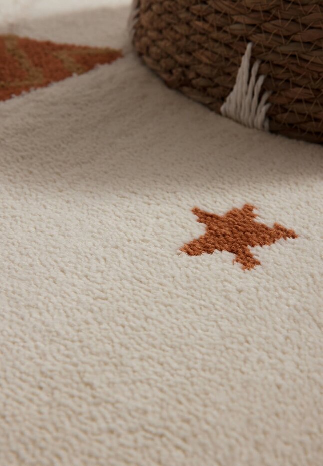 Kindervloerkleed - Kids Party Crème/Kleurrijk - 160x235 cm