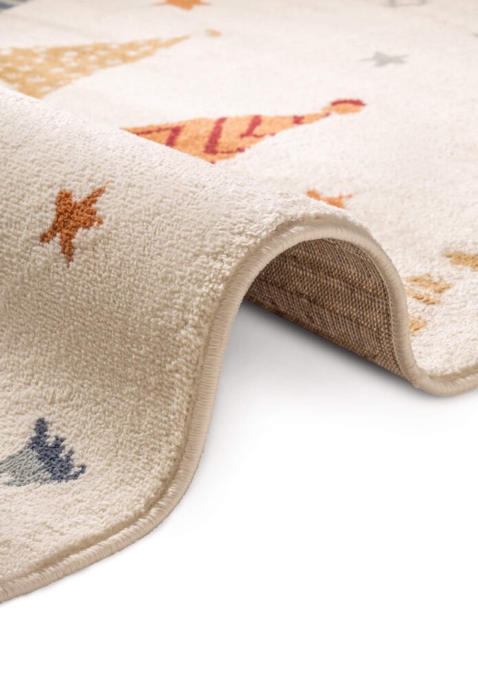 Kindervloerkleed - Kids Party Crème/Kleurrijk - 160x235 cm