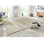 Tufted vloerkleed - Wollen Look Crème - Ã˜ 200 CM