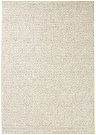 Tufted vloerkleed - Wollen Look Crème - Ã˜ 200 CM