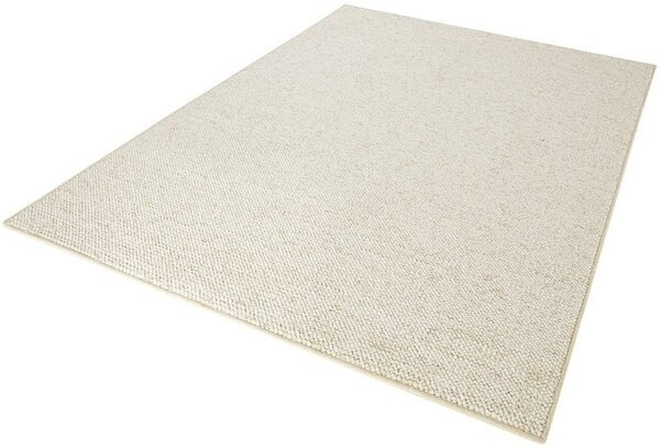 Tufted vloerkleed - Wollen Look Crème - Ã˜ 200 CM