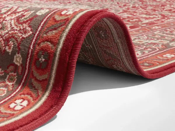 Klassiek vloerkleed - Laagpolig - Isfahan - Rood - 160 X 230 CM