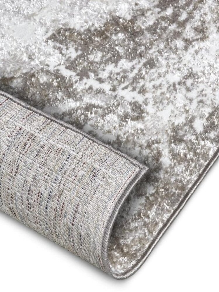 Vintage vloerkleed - Shine Crème/Grijs - 200 X 280 CM