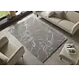 Hoogpolig vloerkleed - Marmer Design - Grijs / Crème - 200 X 290 CM