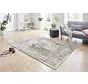 Vintage Laagpolig vloerkleed - Plume - Crème / Grijs - 200 X 290 CM