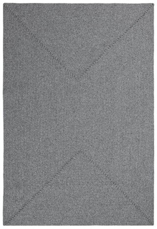 Binnen- En Buitenkleed - Trenzado Grijs - 200 X 290 CM