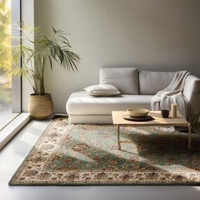 Klassiek vloerkleed - Herat Kohsan Mint Groen - 200 X 280 CM