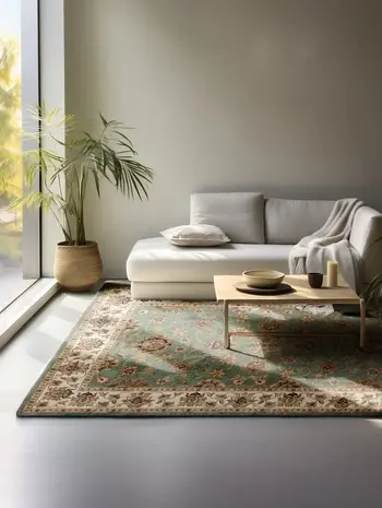 Klassiek vloerkleed - Herat Kohsan Mint Groen - 200 X 280 CM