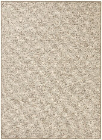 Tufted vloerkleed - Wollen Look Beige - Ã˜ 200 CM