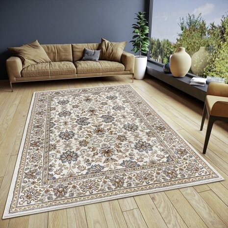 Klassiek vloerkleed - Saraceni Crème/Multi - 200 X 280 CM