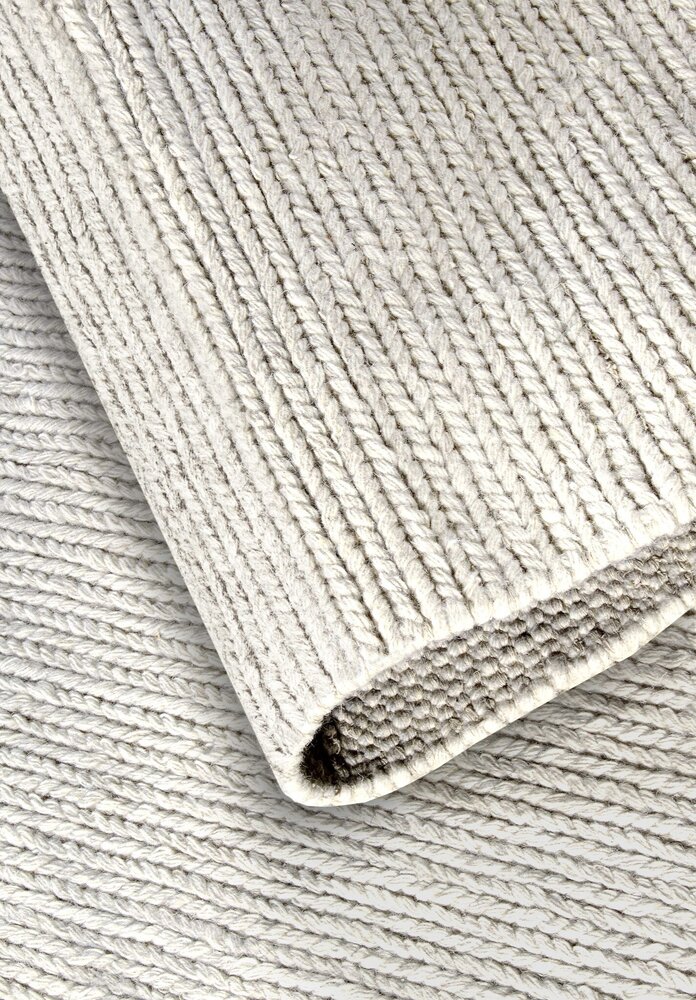 Wollen vloerkleed - Francois Wit/Crème - 80 X 150 CM