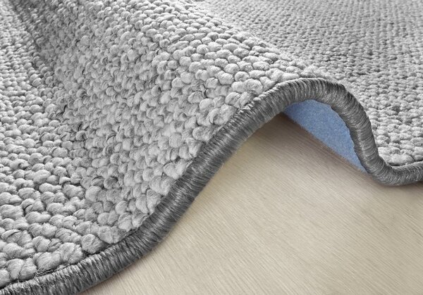 Tufted vloerkleed - Wollen Look Grijs - 100 X 140 CM