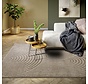 Japandi vloerkleed - Panglao Taupe - 120x170 cm