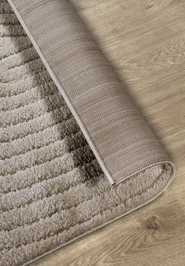 Japandi vloerkleed - Panglao Taupe - 120x170 cm