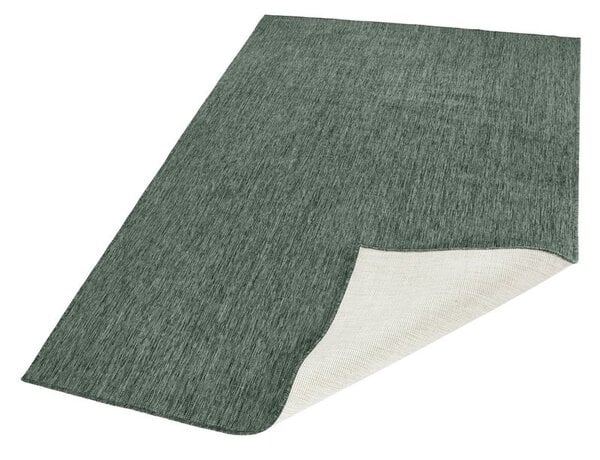 Omkeerbaar vloerkleed - Binnen & Buitenkleed Miami- Groen - 80 X 250 CM