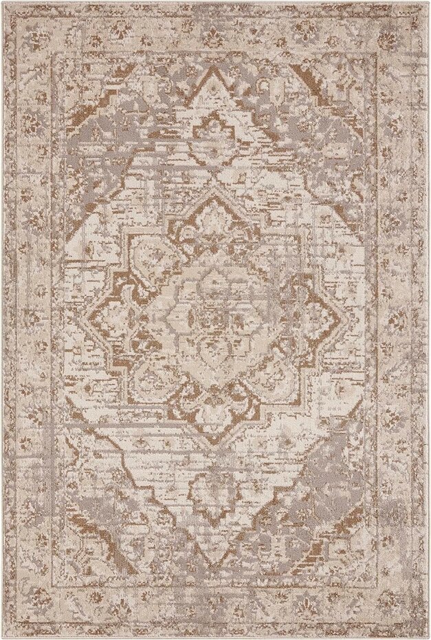 Vintage vloerkleed - Sand Beige - 80 X 200 CM