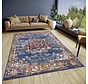 Vintage vloerkleed - Maderno Blauw / Multi - 140 X 200 CM