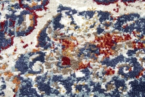 Vintage vloerkleed - Maderno Blauw / Multi - 140 X 200 CM